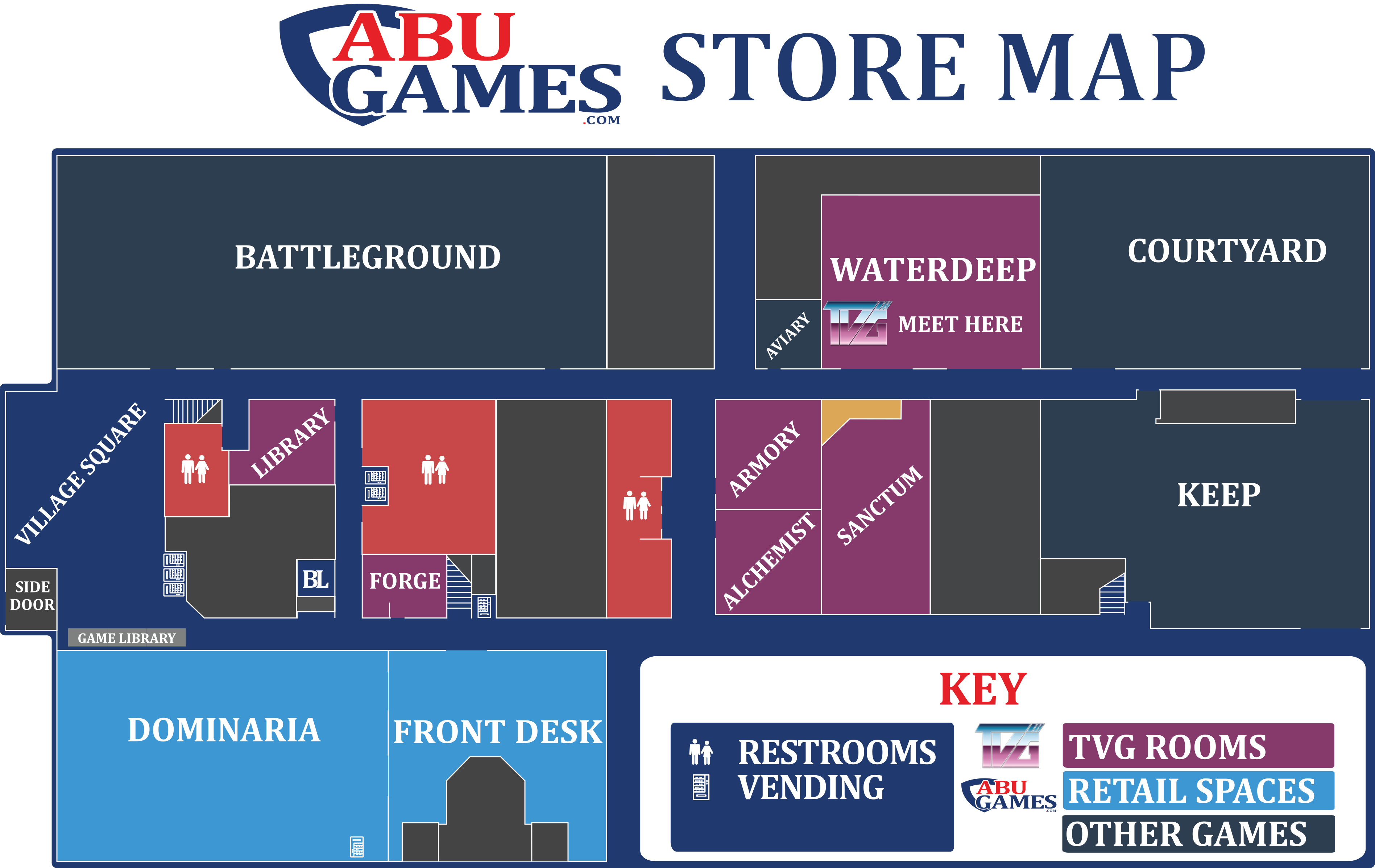 ABU Store Map